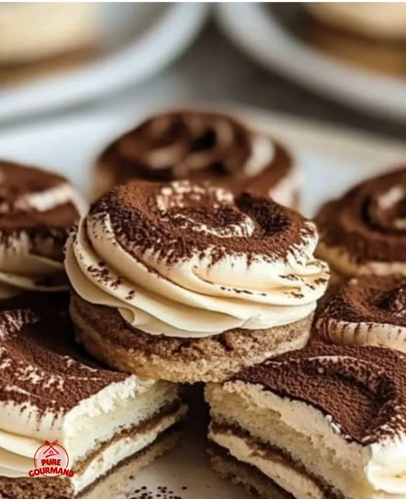 Decadent tiramisu sandwich cookies perfect for coffee enthusiasts