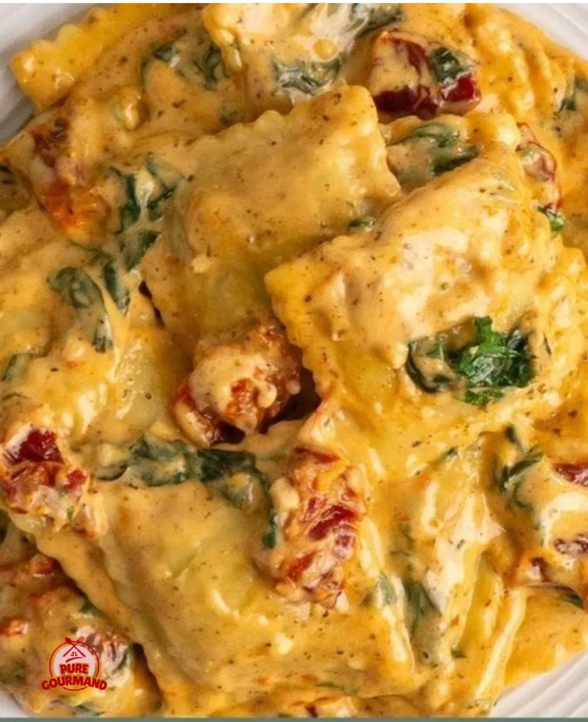 Luscious Tuscan ravioli showcasing rich flavors and traditional ingredients.