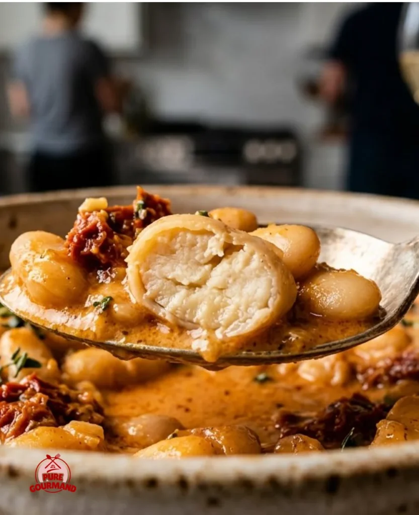 Creamy Marry Me White Beans dish served in a bowl, a comforting recipe for food lovers.
