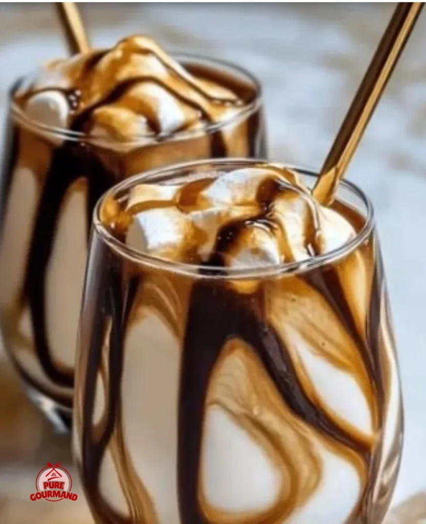 Refreshing Campfire Cola Dirty Soda served in a cozy outdoor setting