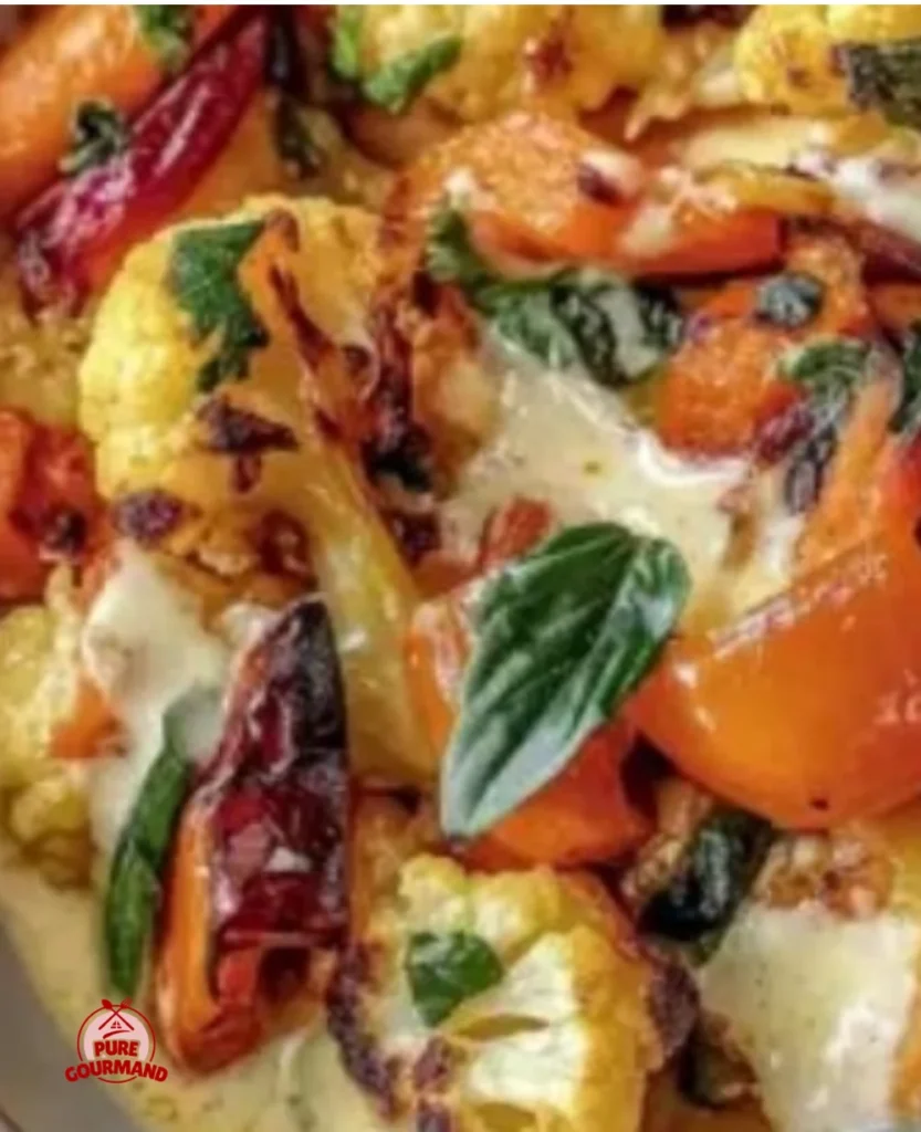 Savory Marry Me Roasted Vegetable Medley with vibrant, colorful vegetables