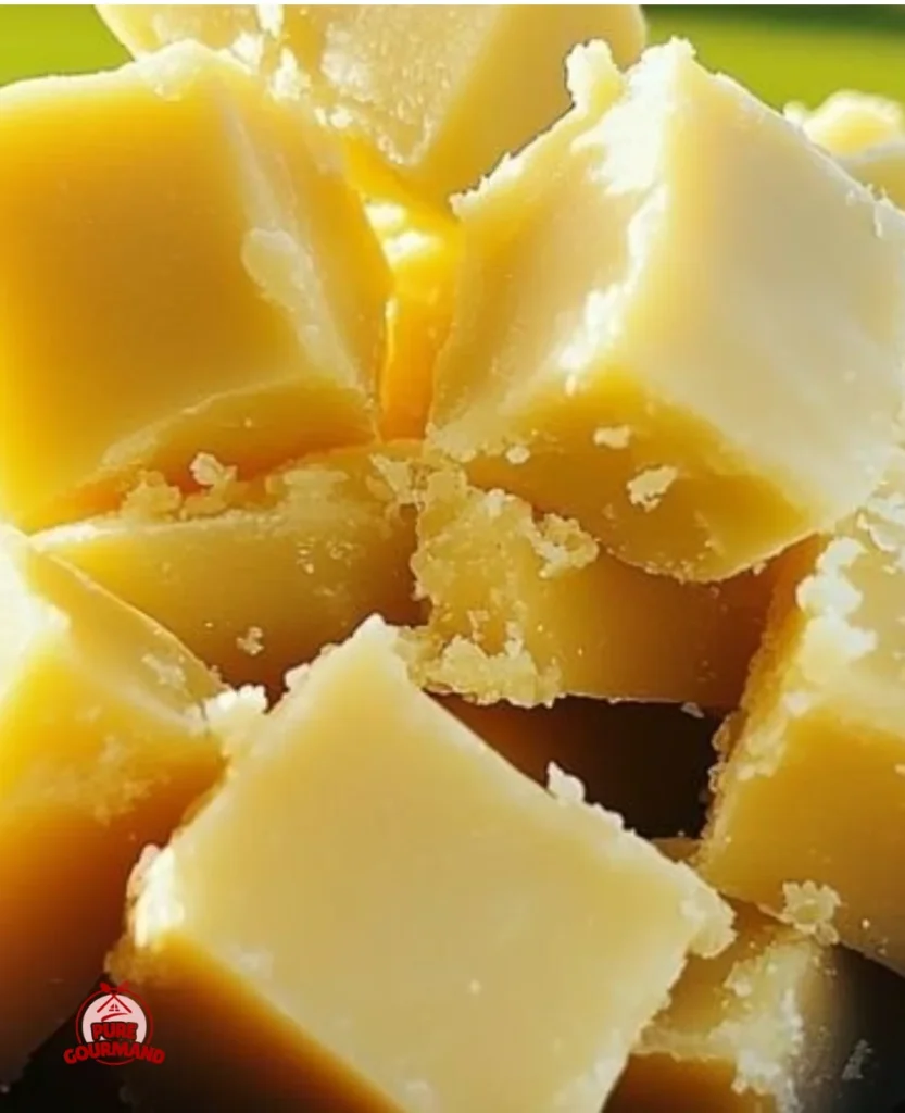 3-ingredient lemon fudge dessert on a plate, perfect for a sweet treat.