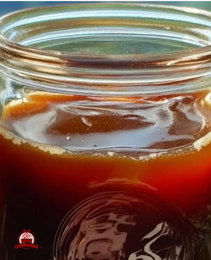 Homemade coffee jelly served in a spoon, inviting a cozy morning vibe.
