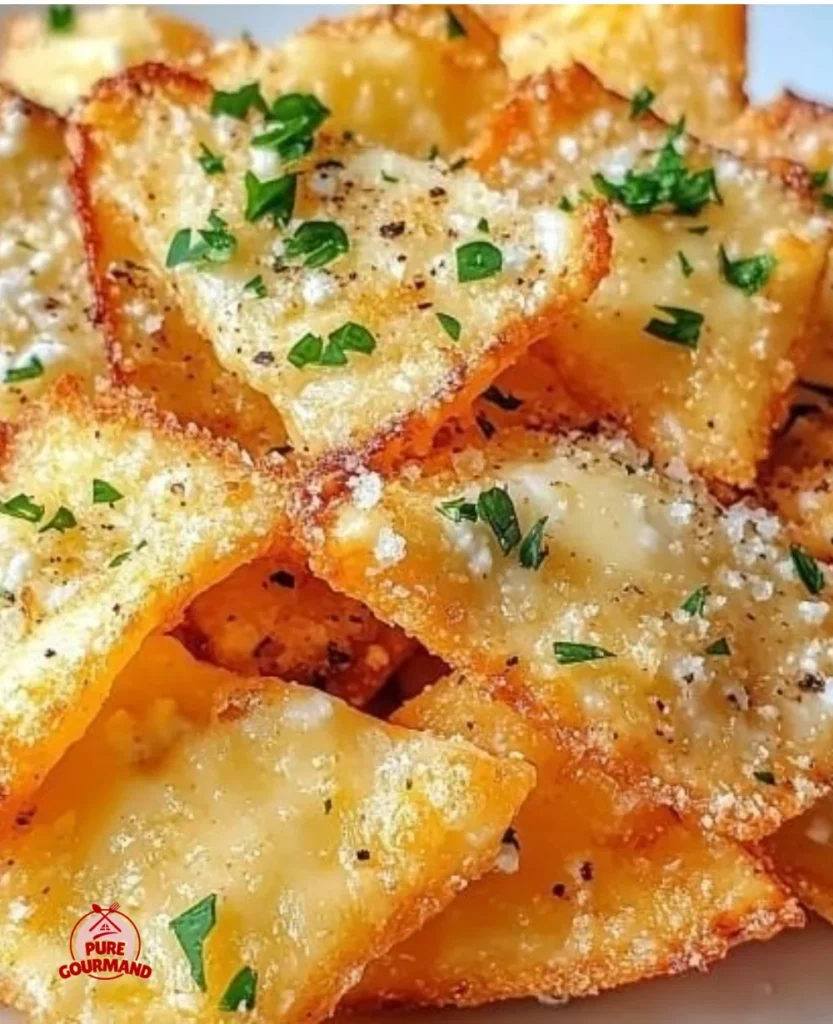Cottage cheese chips in a bowl, a healthy crunchy snack option