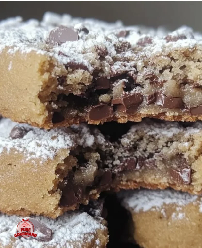 Close-up of freshly baked Espresso Shortbread Cookies on a plate.