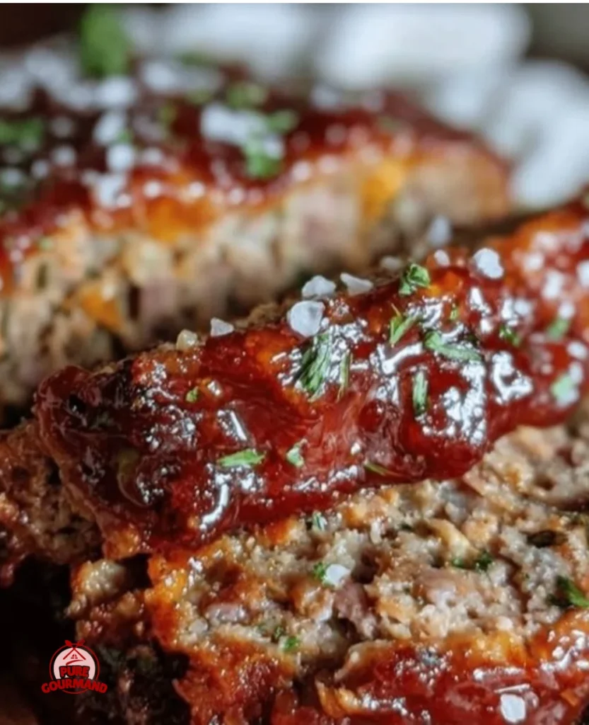 Delicious meatloaf recipe with sweet brown sugar glaze for a comforting dinner.