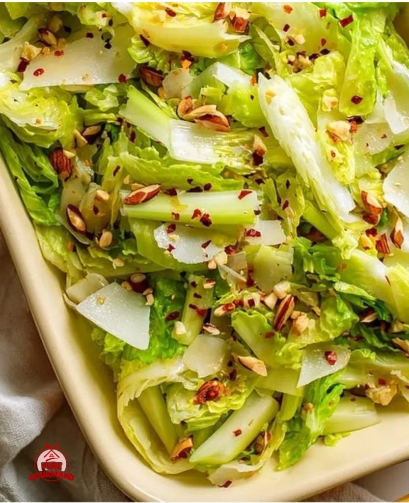 Crispy Lemon Celery Salad with vibrant lemon and fresh celery sticks