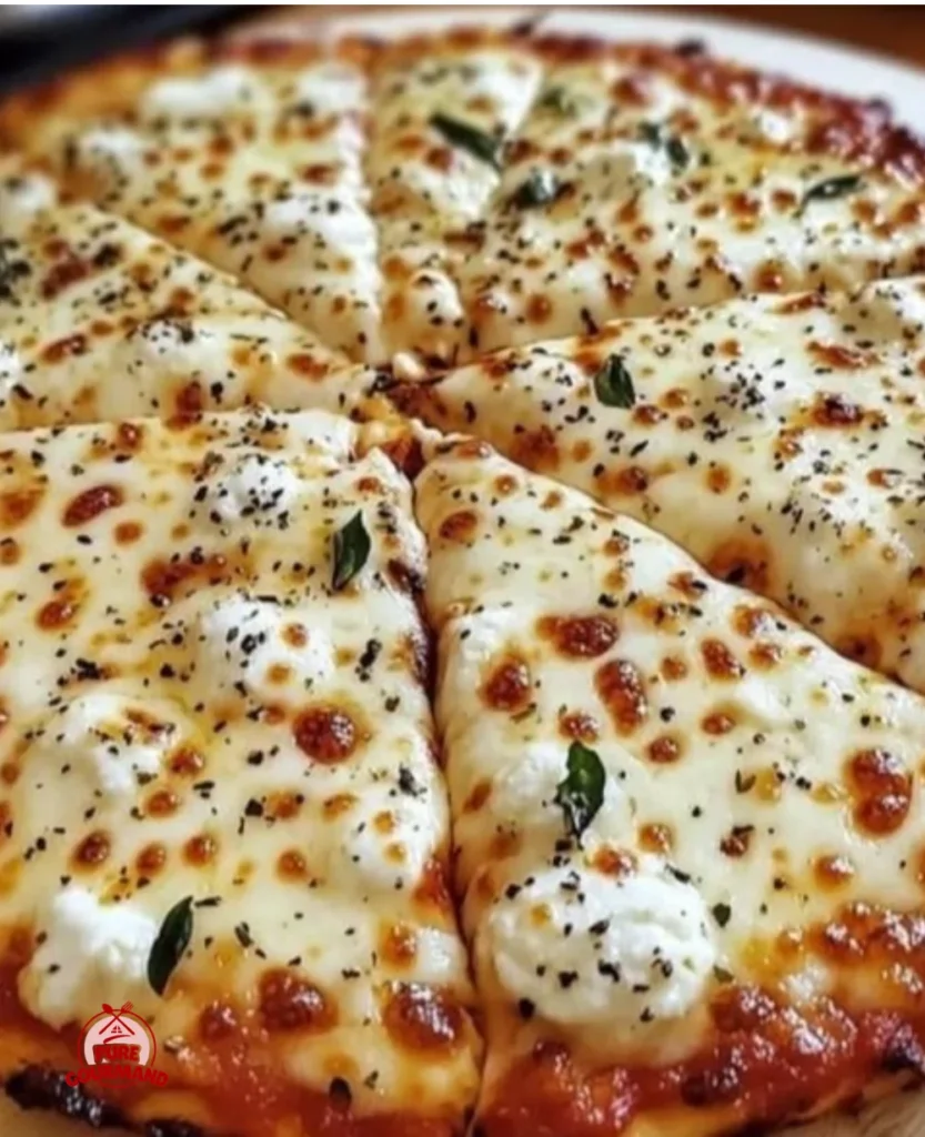 Delicious cottage cheese pizza crust made with just three ingredients