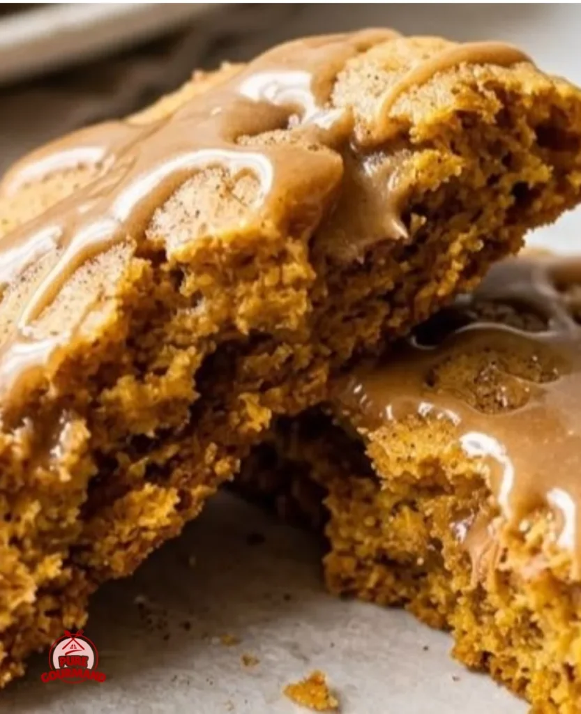 Chewy maple pumpkin cookies with maple-spiced flavor, perfect for fall baking.