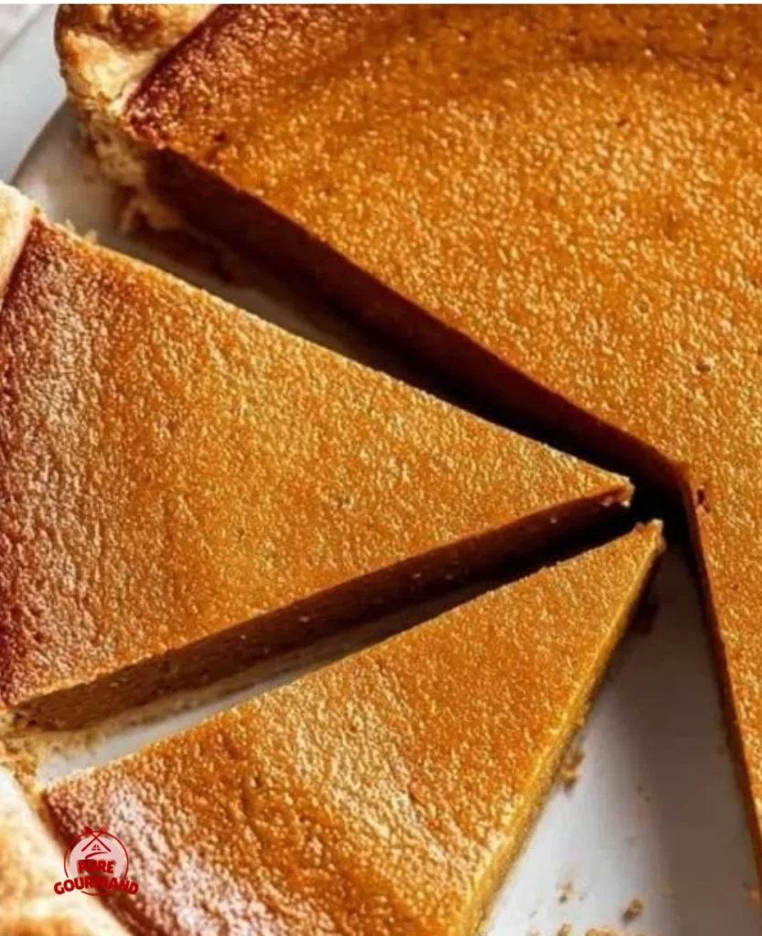Classic Libby pumpkin pie freshly baked and ready to serve