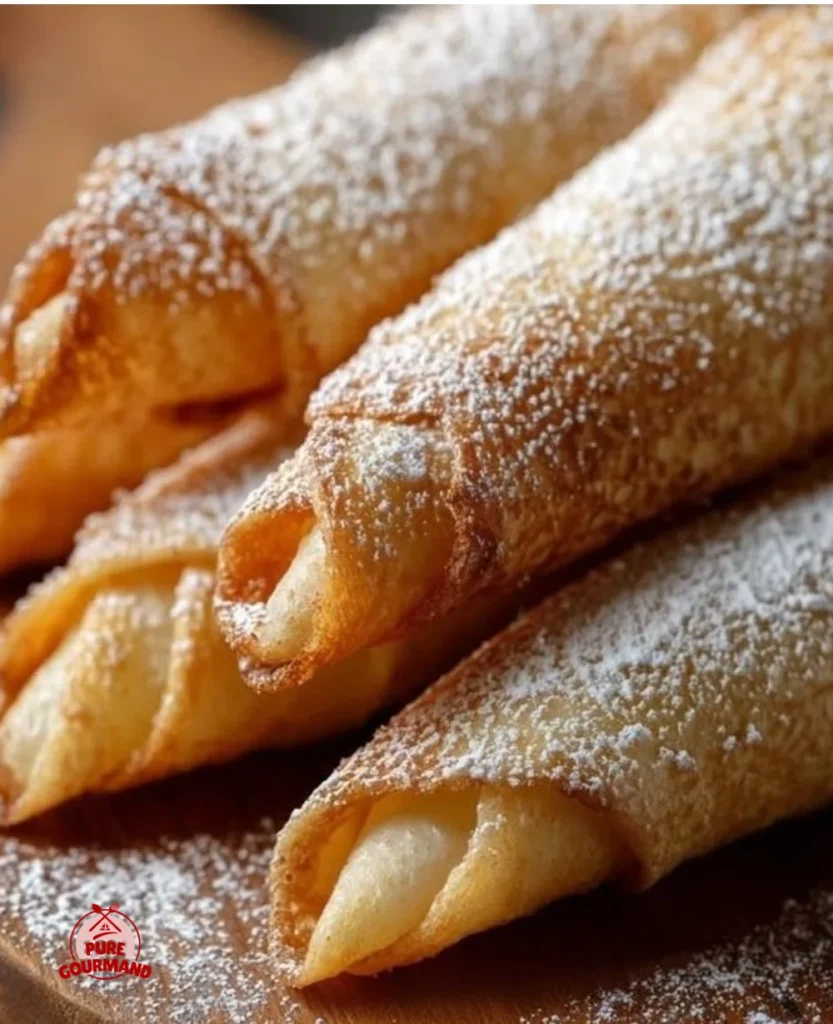 Classic Norwegian Krumkake cookies ready to be enjoyed during the holidays.