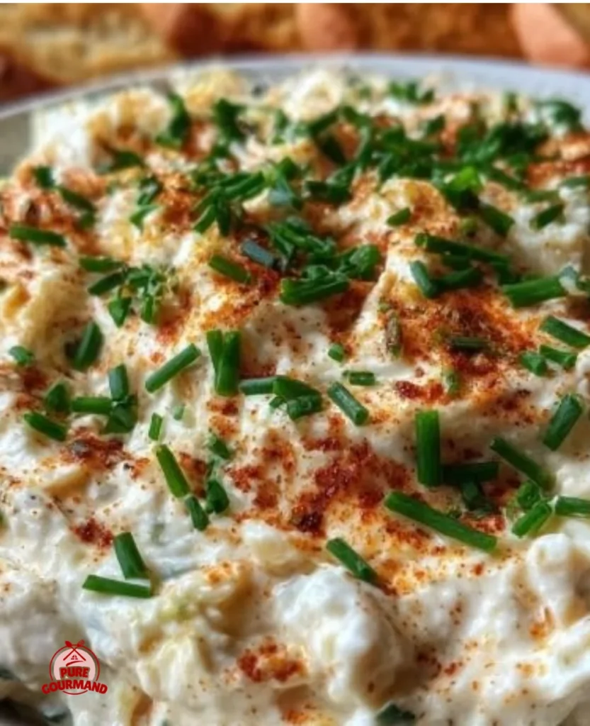 Delicious Hissy Fit Dip served in a bowl with fresh vegetables for dipping