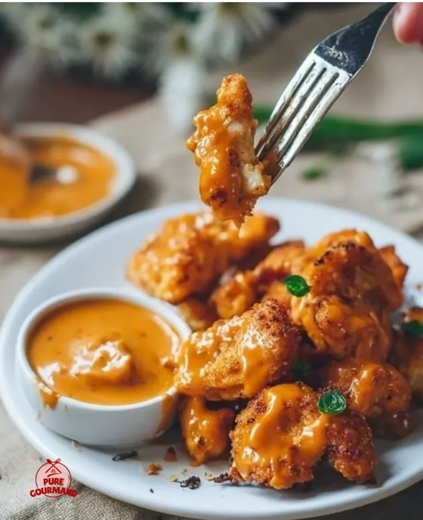 Delicious orange sauce in a small bowl, ready to enhance your meals.