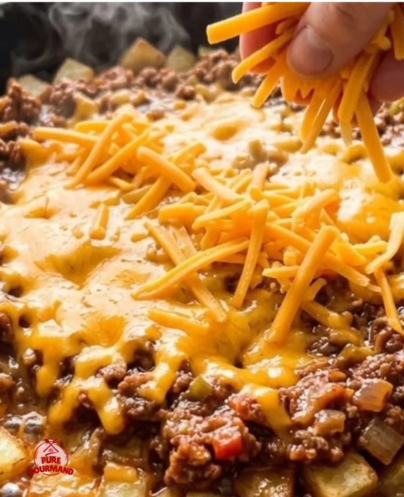 Delicious Sloppy Joe Skillet - a quick and easy meal for busy nights