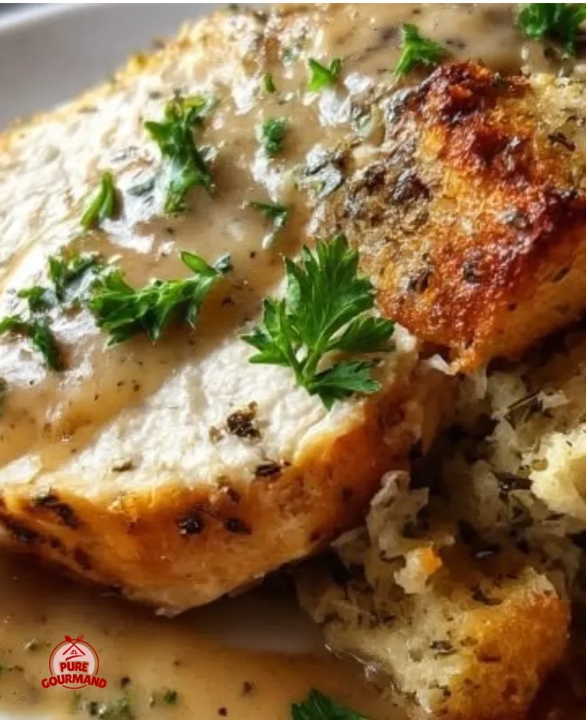 Slow cooker chicken dinner with tender chicken and aromatic herbs in a cozy one-pot dish.
