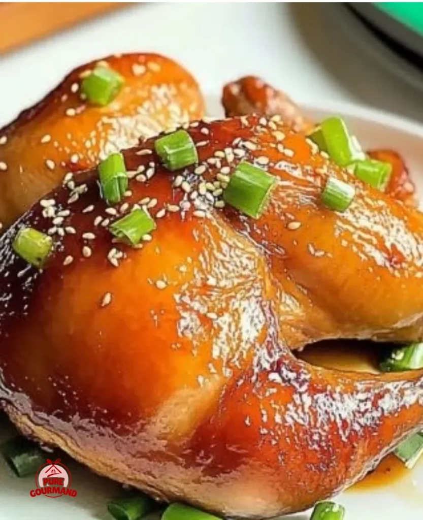 Delicious soy sauce chicken served over a bed of rice, showcasing flavors and presentation.