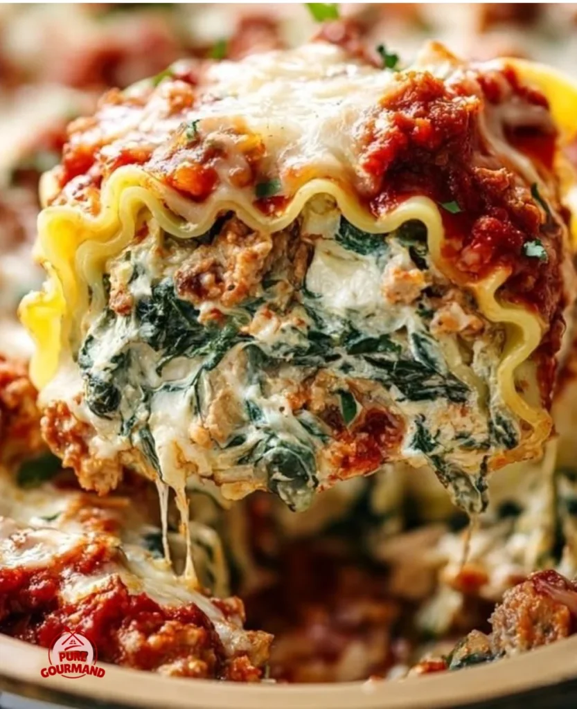 Healthy Weight Watchers slow cooker lasagna in a dish