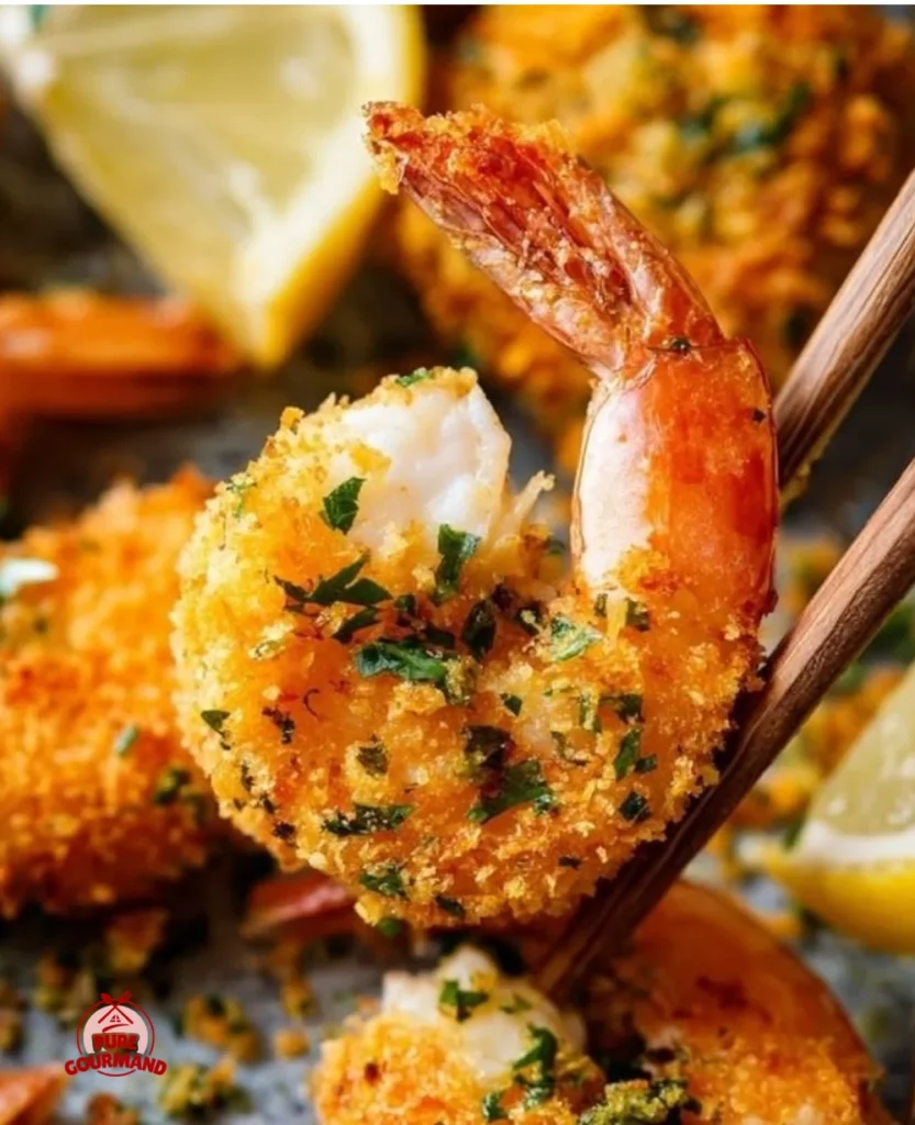 Crispy Curry Fried Shrimp Cutlet served on a plate, golden and flavorful.