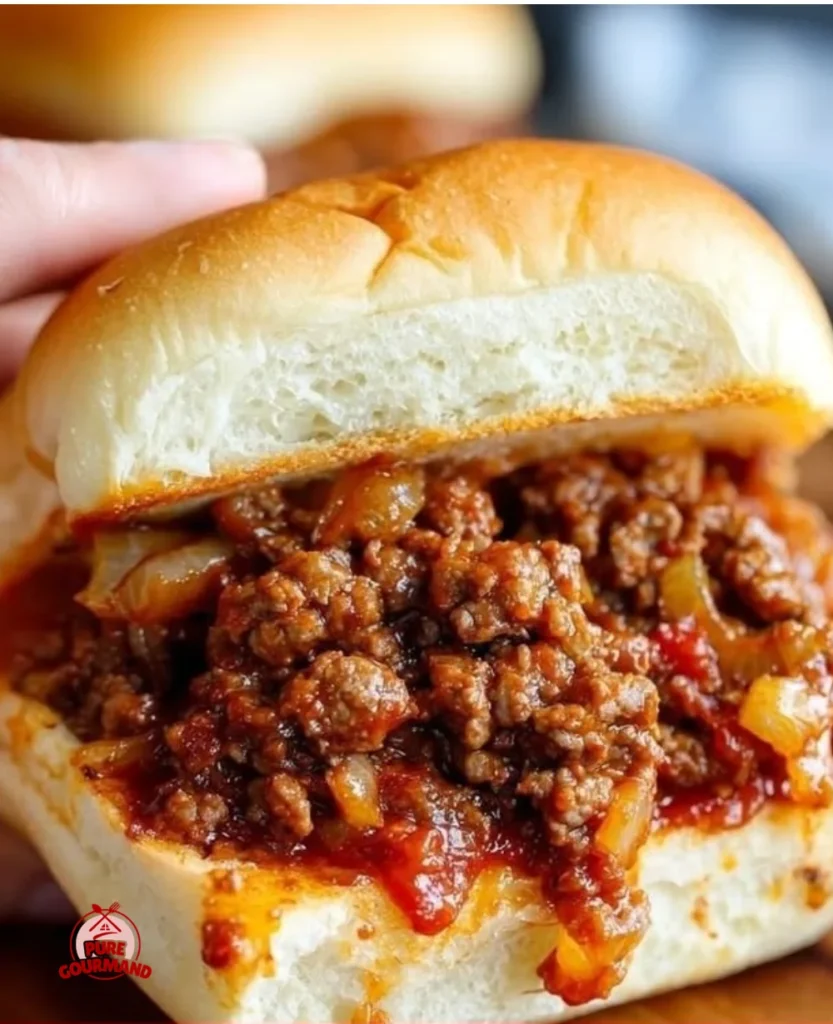 Delicious Homemade Manwich served on a plate, perfect for a cozy meal.